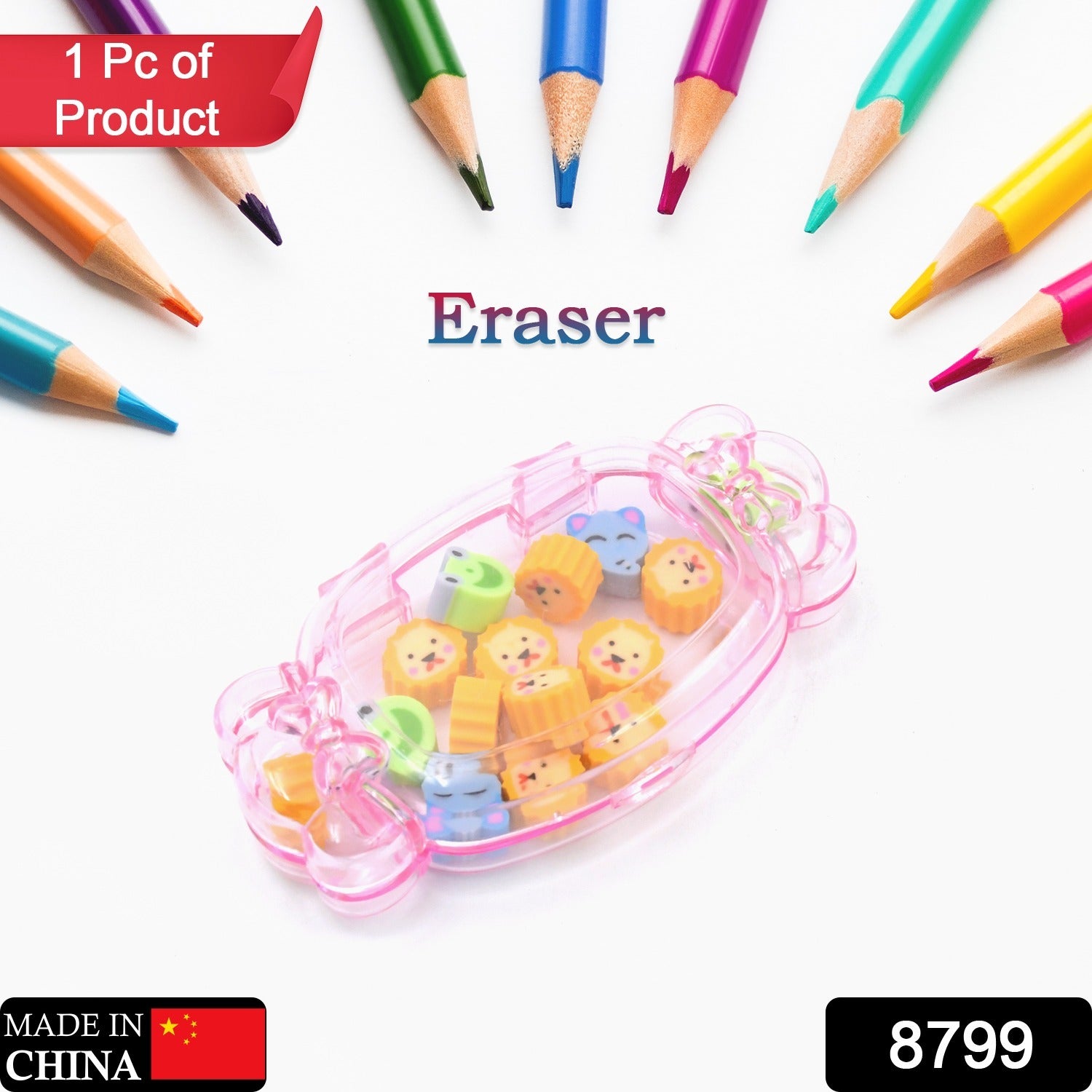 Cute School Eraser Set Cute Eraser Multi Design Rubber Erasers For Pencil Cleaning Stationery School Student Girl Kids (15 pc In1 Set) Cute School Eraser Set Cute Eraser Multi Design Rubber Erasers For Pencil Cleaning Stationery School Student Girl Kids (15 pc In1 Set)